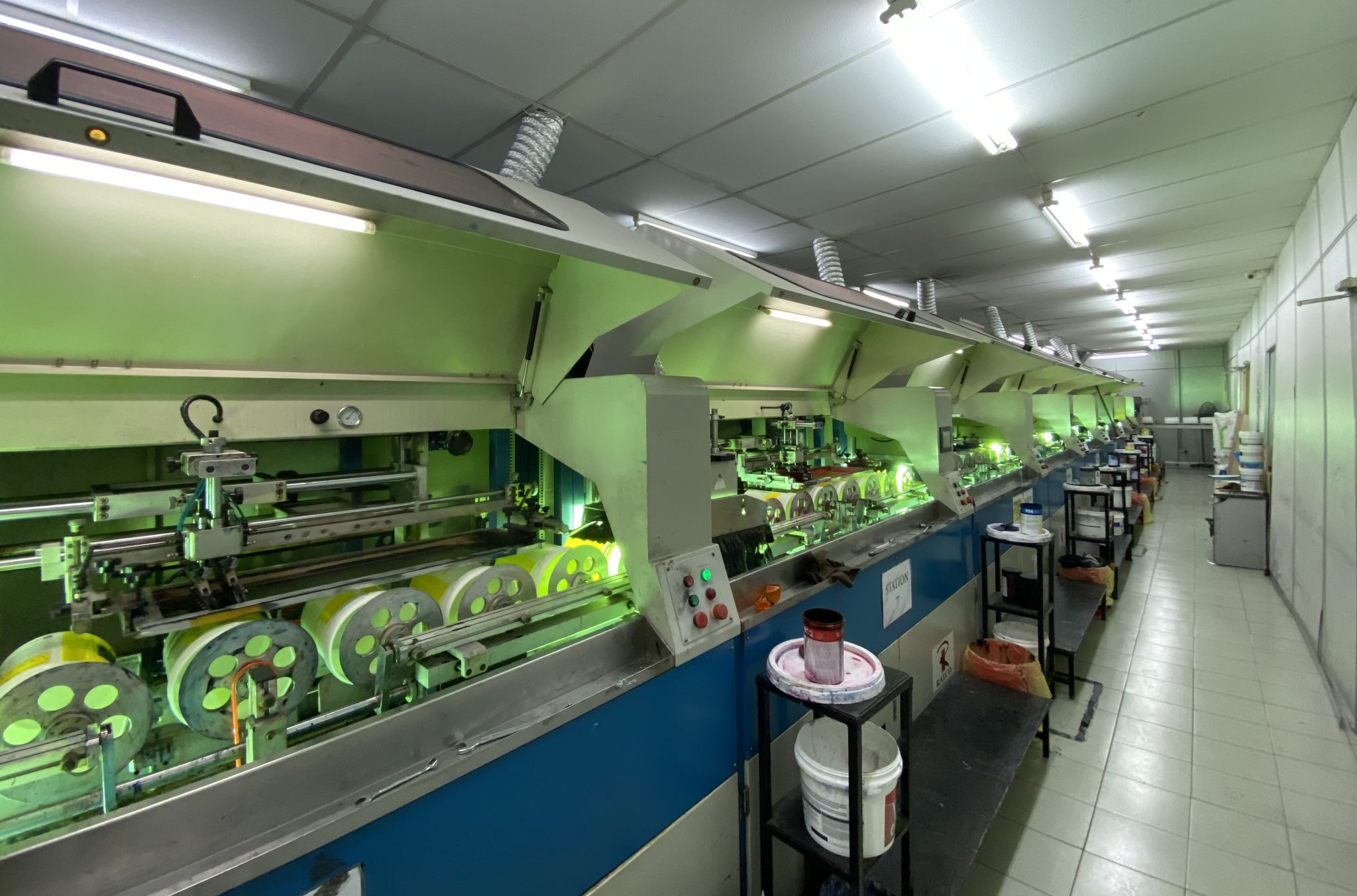 UV Silk Screen Printing Ralco Plastic